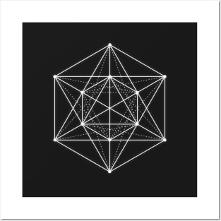 Sacred geometry / Minimal Hipster Symbol Art Posters and Art